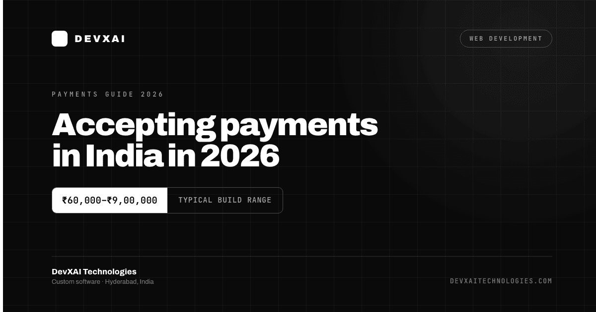 UPI and card payment gateway integration architecture for Indian merchants, built in Hyderabad